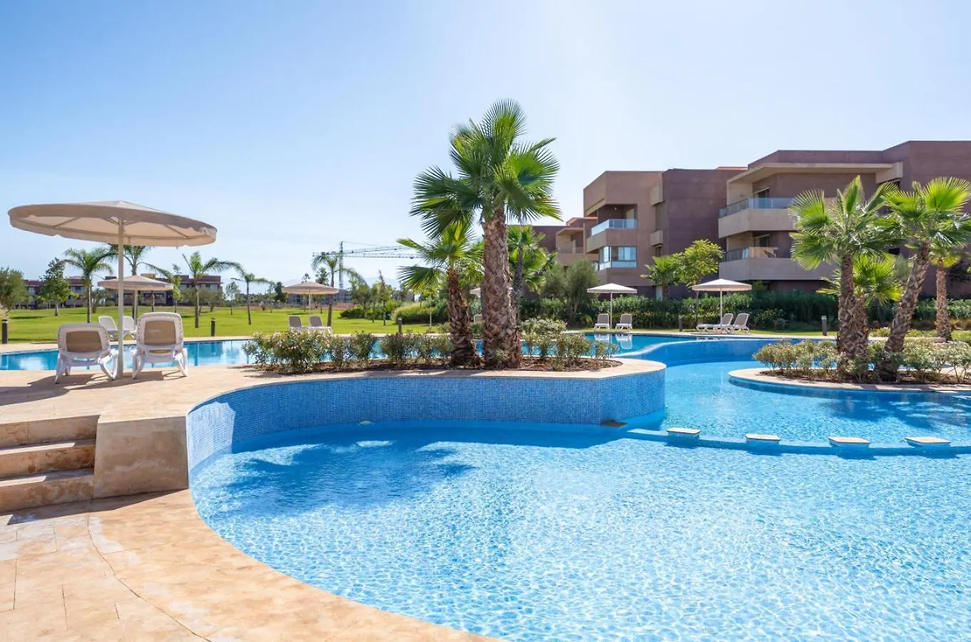 3 Bedroom Apartment With Pool View Prestigia Marrákes