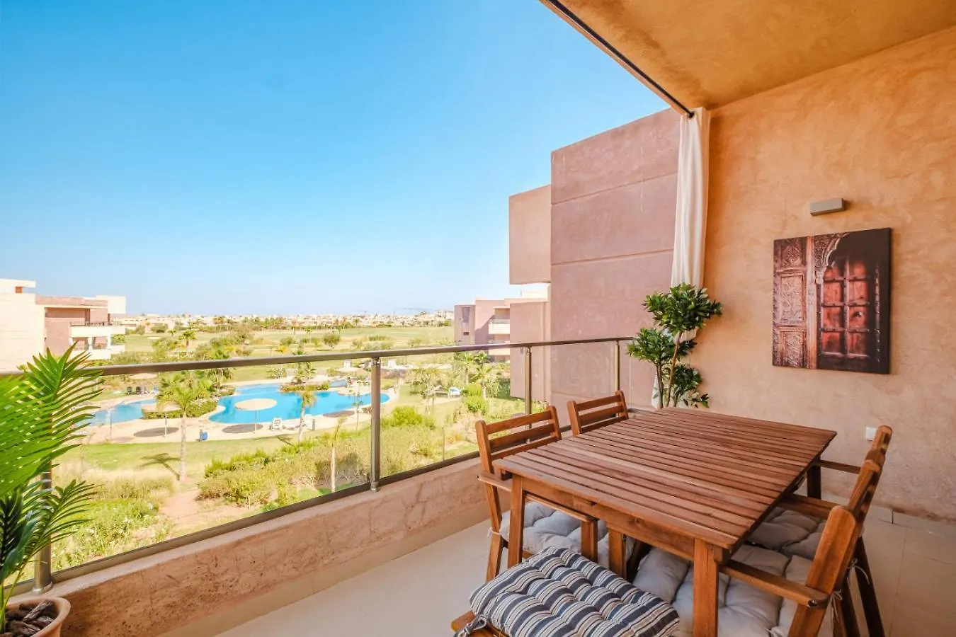 3 Bedroom Apartment With Pool View Prestigia Marrakesh